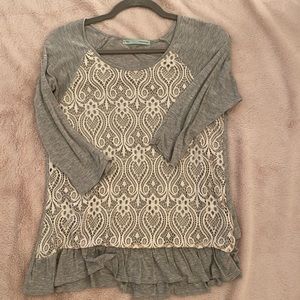 Maurice’s 3/4 sleeve shirt EUC